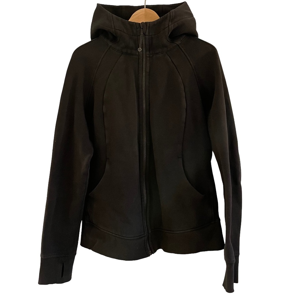 Lululemon Scuba Full-Zip Hoodie Black Size 14